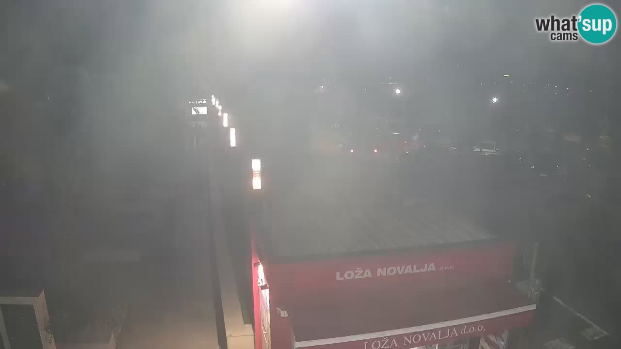 Webcam Novalja – Obala Petra Krešimira IV