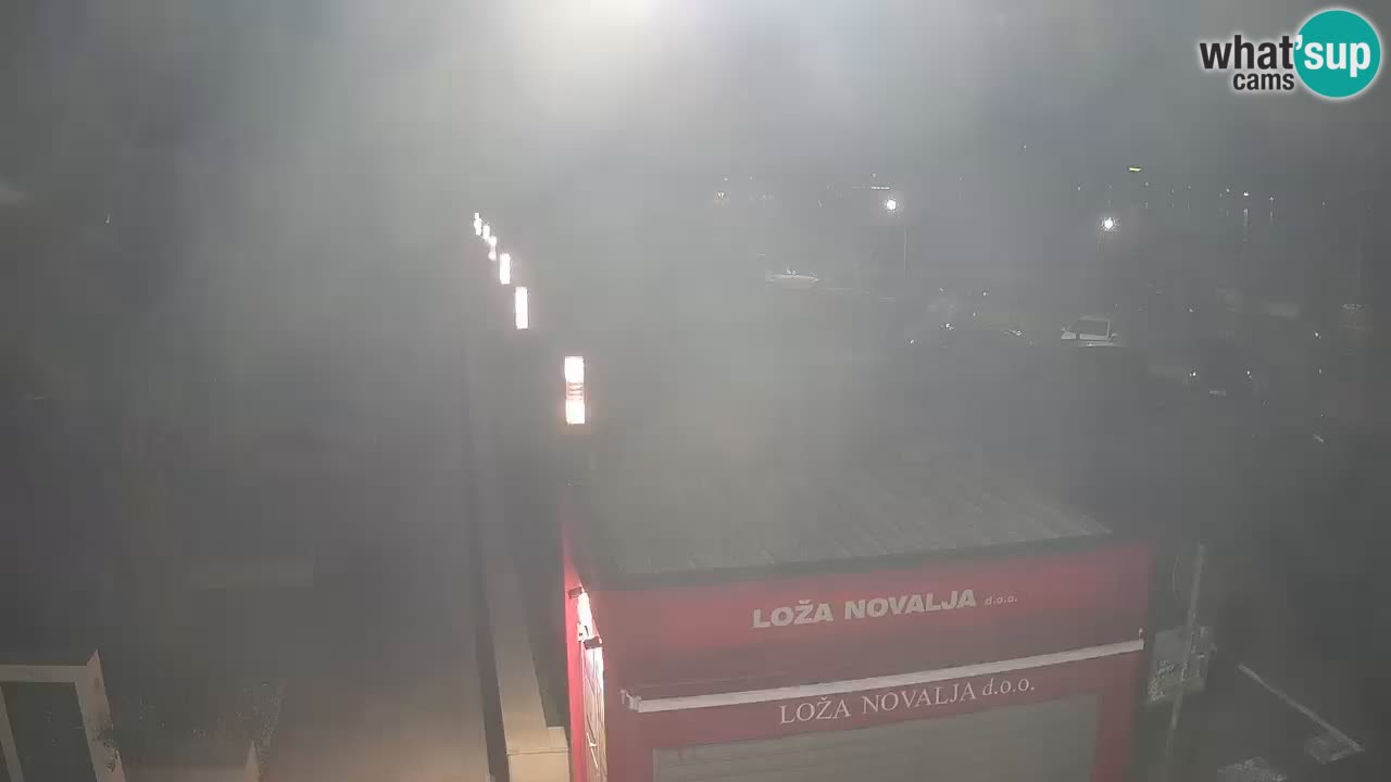 Live cam Novalja – Obala Petra Krešimira IV
