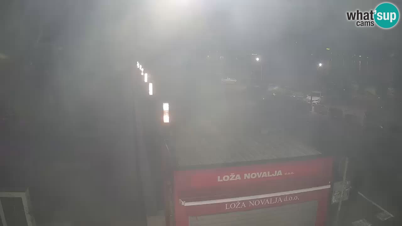Webcam Novalja – Obala Petra Krešimira IV