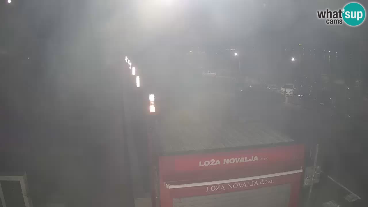 Live cam Novalja – Obala Petra Krešimira IV