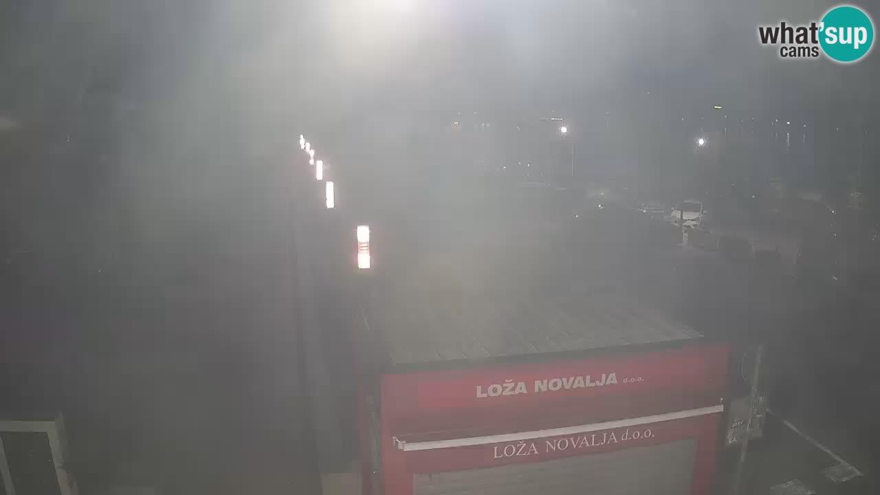 Webcam Novalja – Obala Petra Krešimira IV