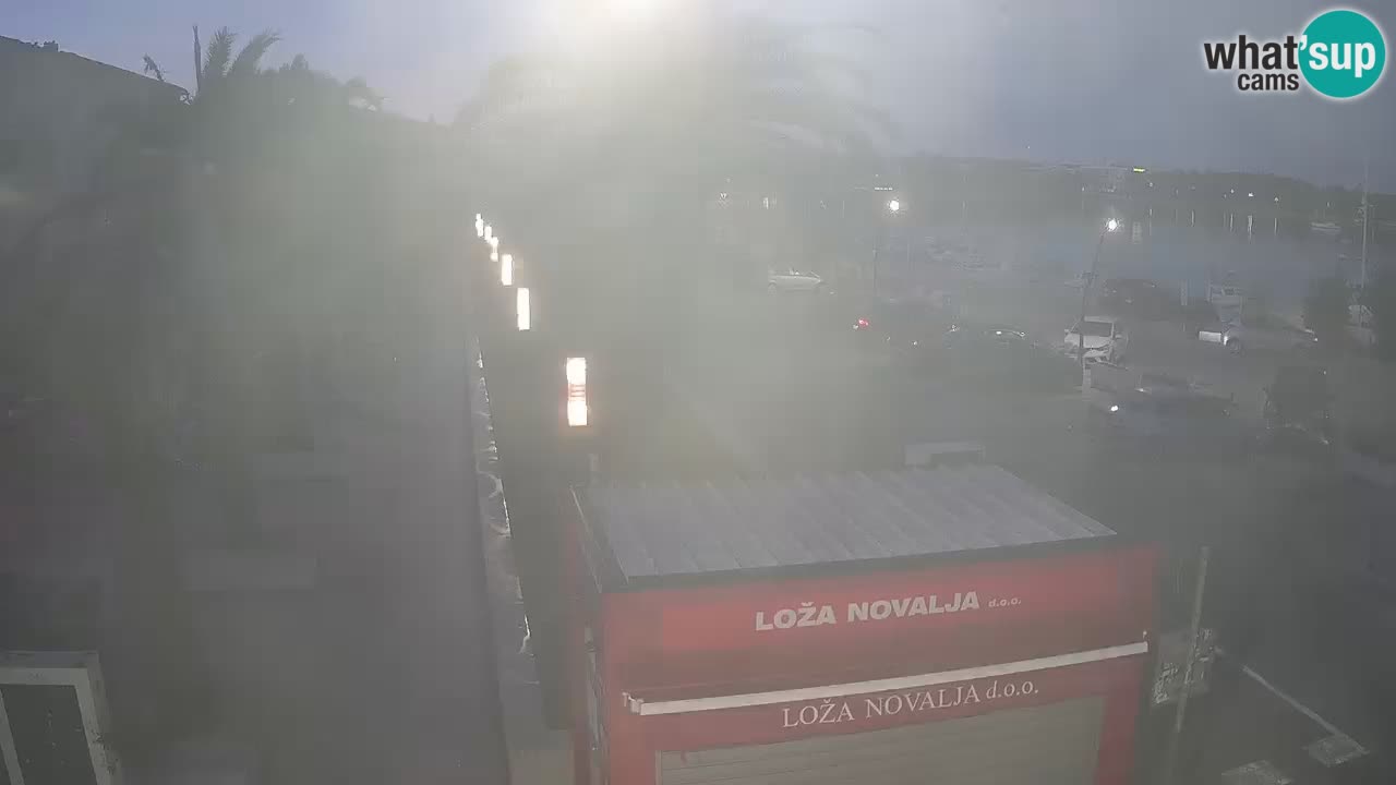 Live cam Novalja – Obala Petra Krešimira IV