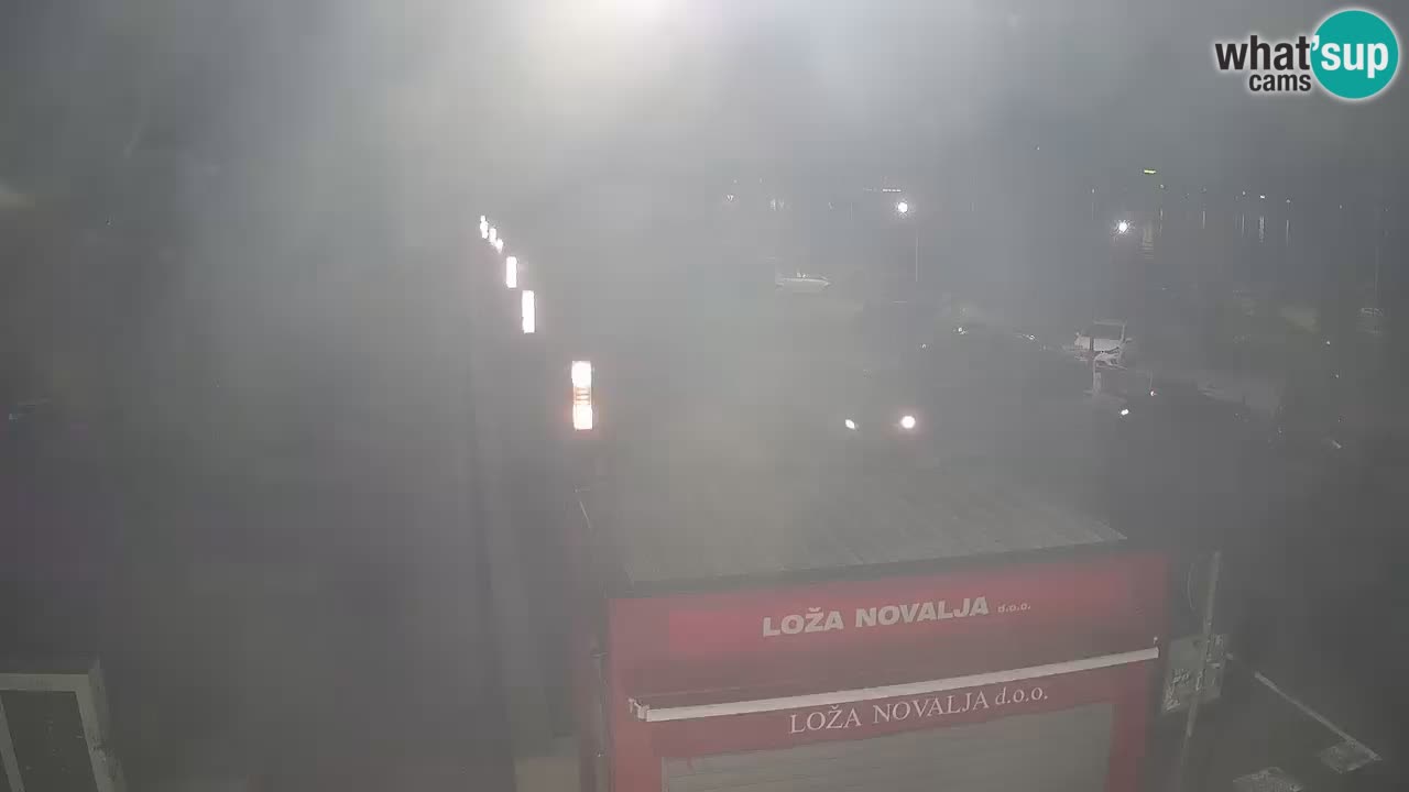 Live cam Novalja – Obala Petra Krešimira IV