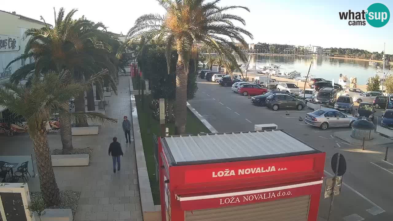 Webcam Novalja – Obala Petra Krešimira IV