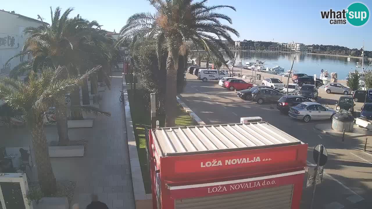 Webcam Novalja – Obala Petra Krešimira IV