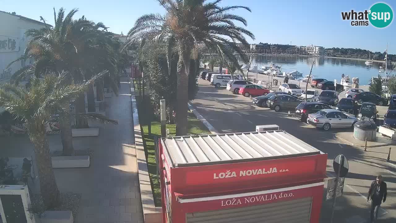 Webcam Novalja – Obala Petra Krešimira IV