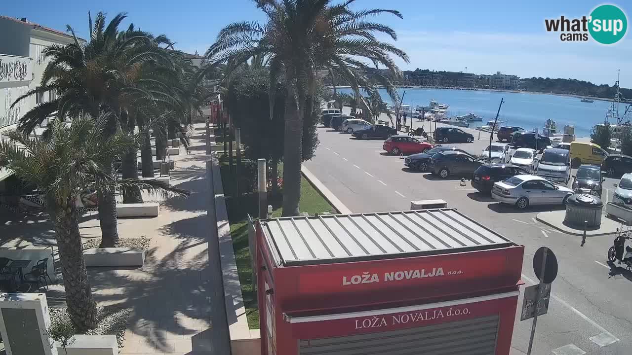 Webcam Novalja – Obala Petra Krešimira IV