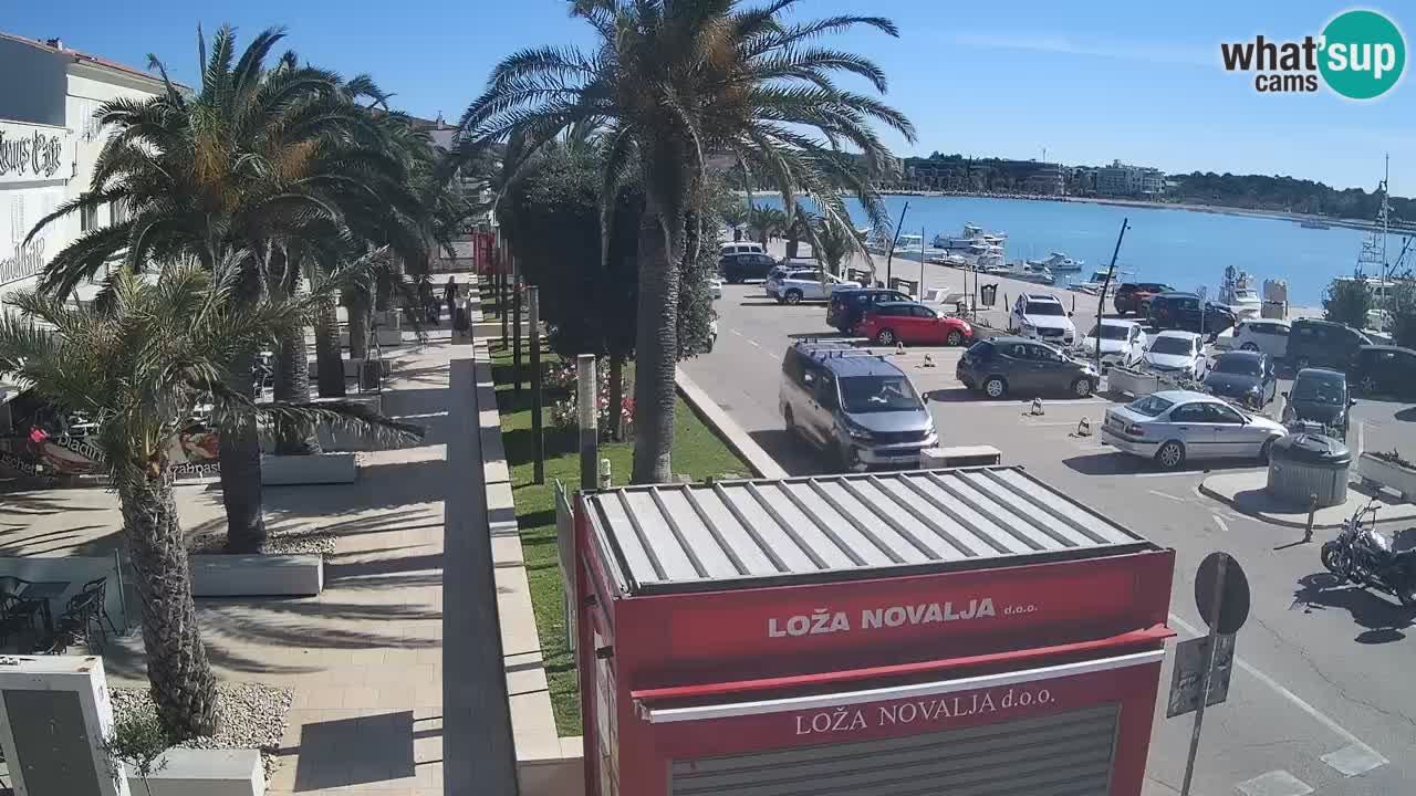 Live cam Novalja – Obala Petra Krešimira IV