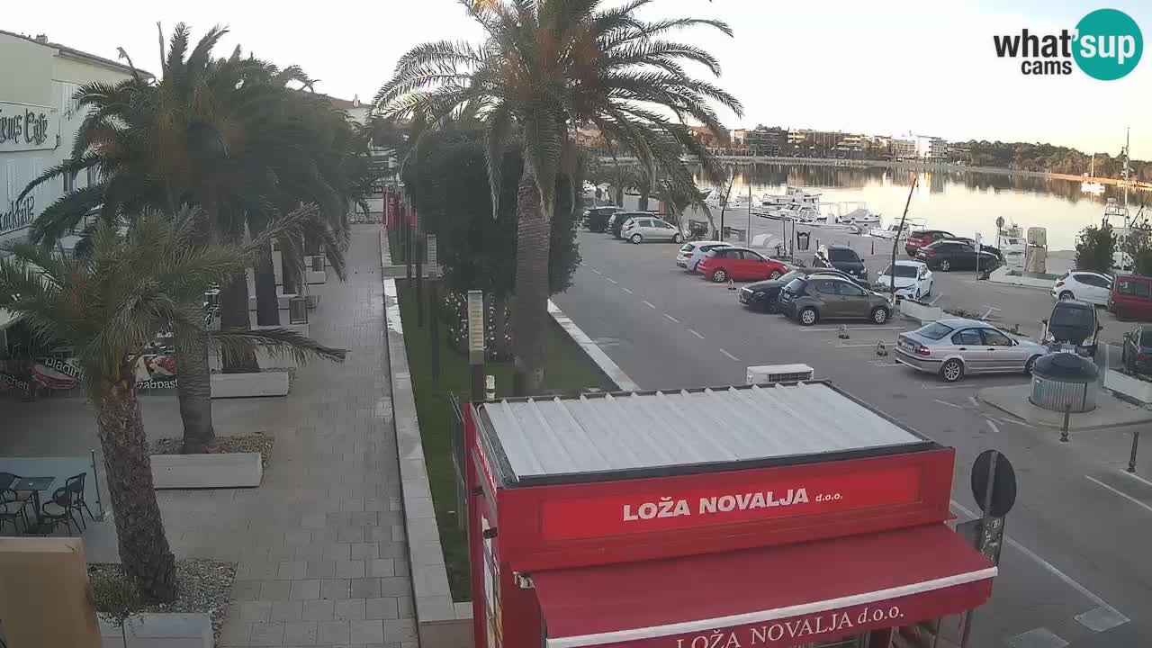 Live cam Novalja – Obala Petra Krešimira IV