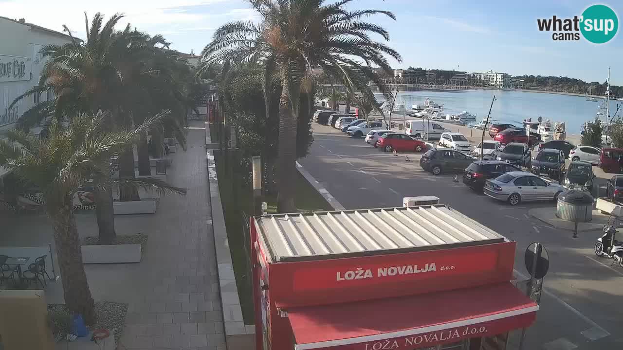 Live cam Novalja – Obala Petra Krešimira IV