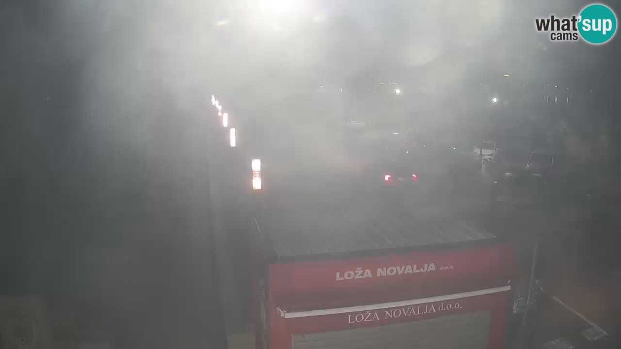 Live cam Novalja – Obala Petra Krešimira IV