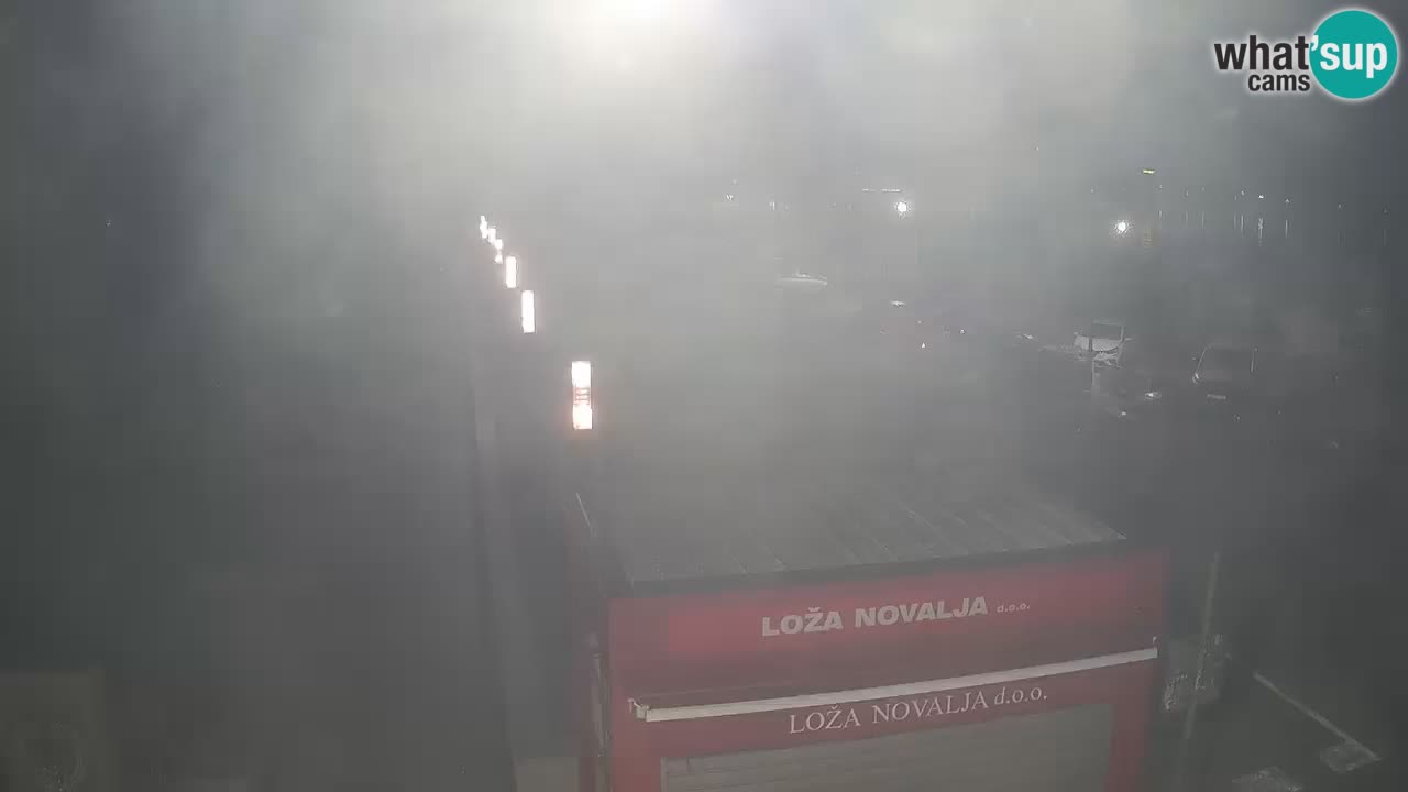 Live cam Novalja – Obala Petra Krešimira IV