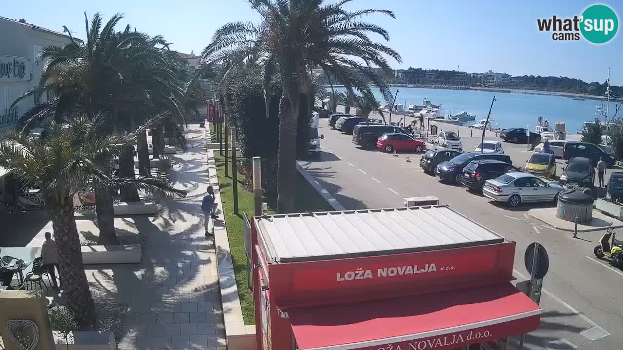 Webcam Novalja – Obala Petra Krešimira IV