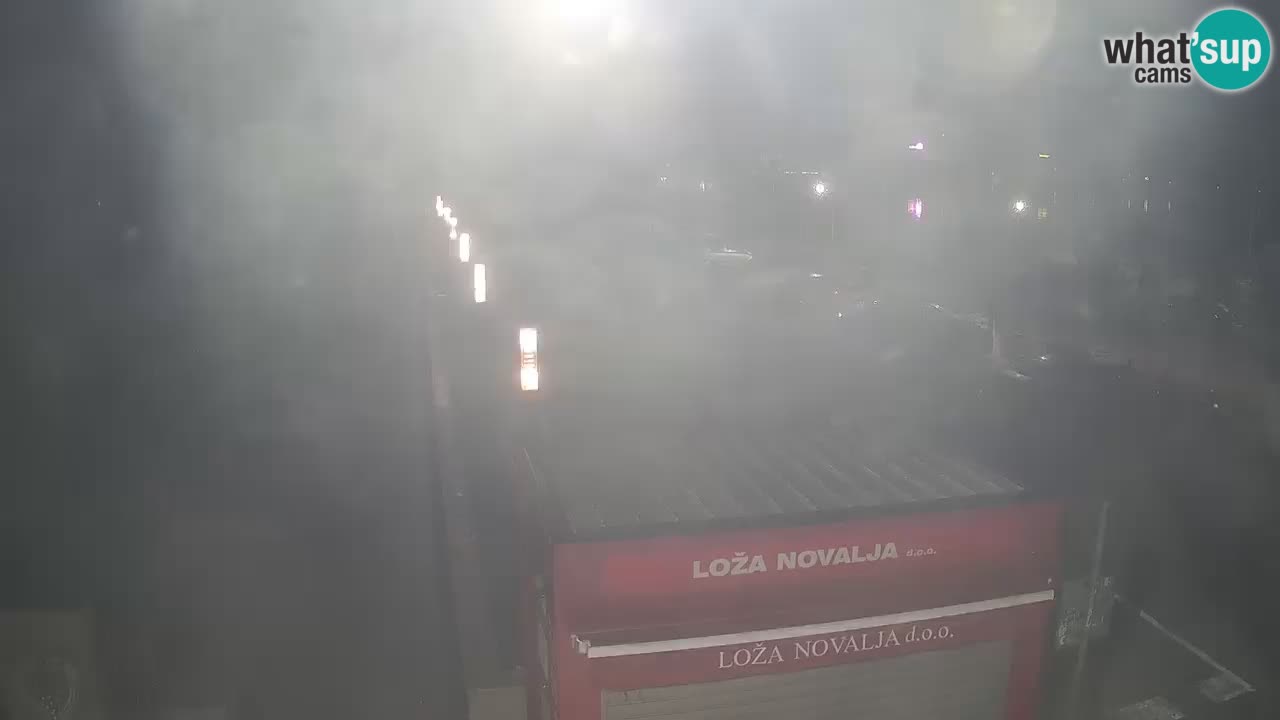 Webcam Novalja – Obala Petra Krešimira IV