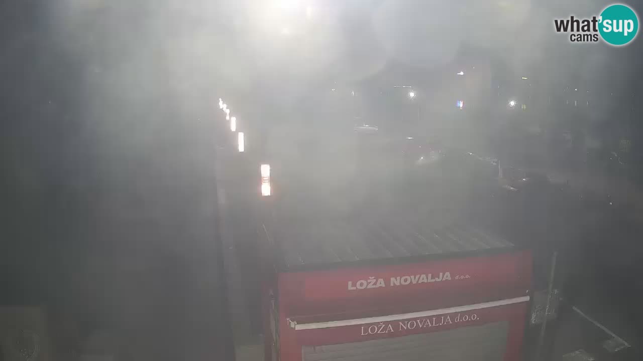 Live cam Novalja – Obala Petra Krešimira IV