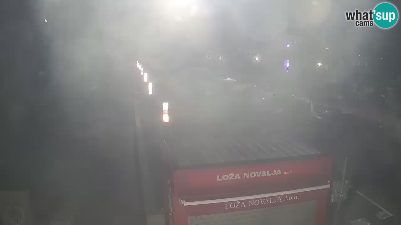 Webcam Novalja – Obala Petra Krešimira IV