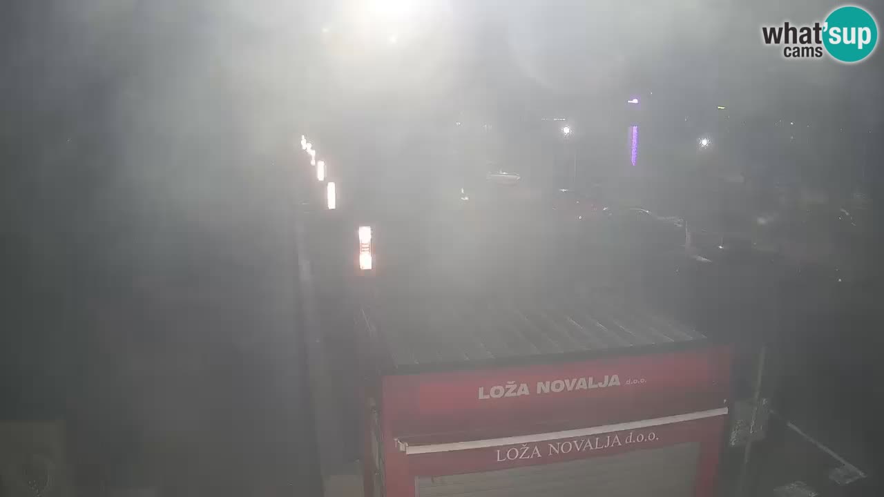 Webcam Novalja – Obala Petra Krešimira IV