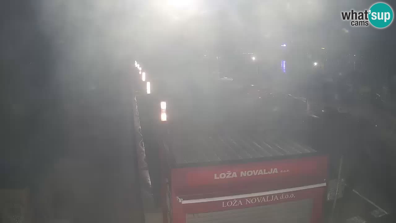 Webcam Novalja – Obala Petra Krešimira IV