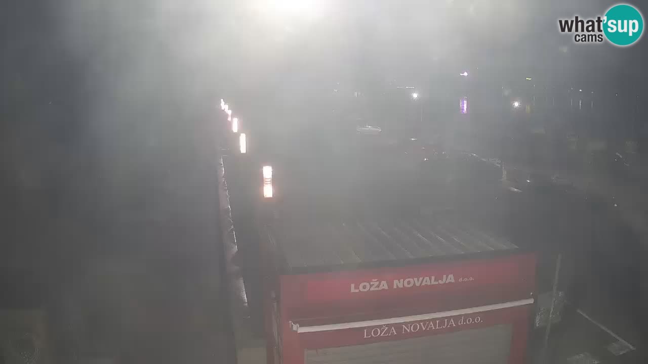 Live cam Novalja – Obala Petra Krešimira IV