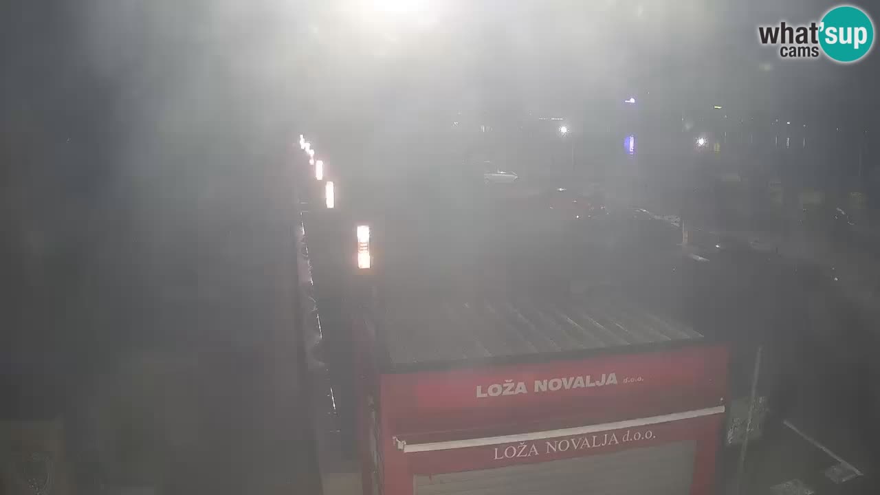 Live cam Novalja – Obala Petra Krešimira IV