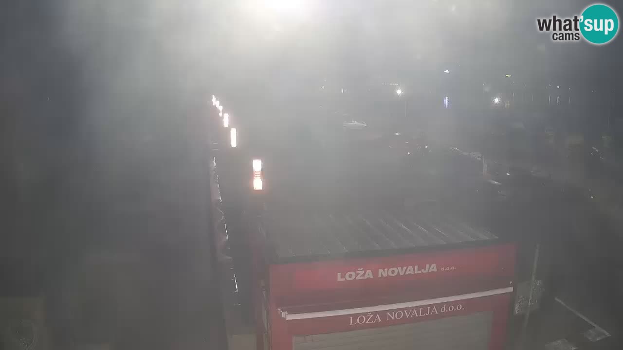 Webcam live Novalja – Obala Petra Krešimira IV