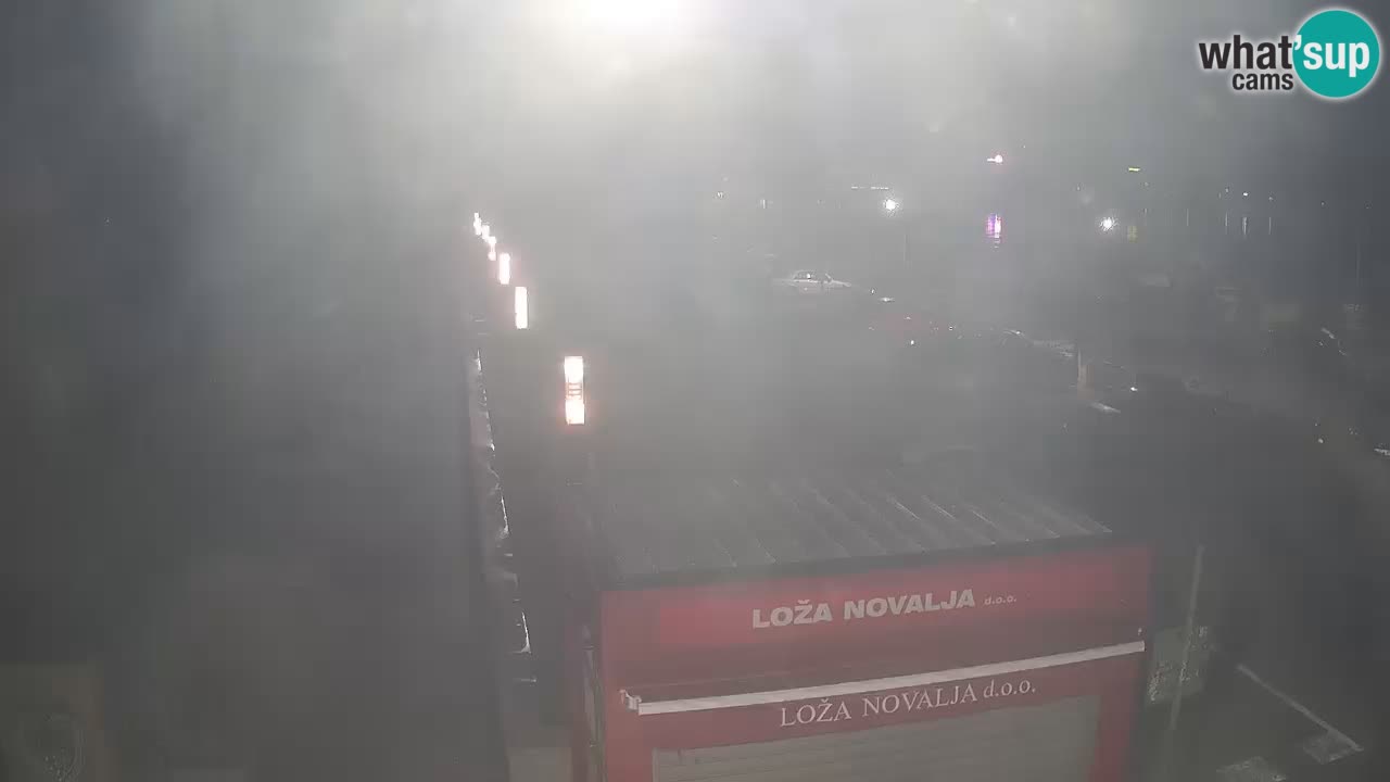 Live cam Novalja – Obala Petra Krešimira IV