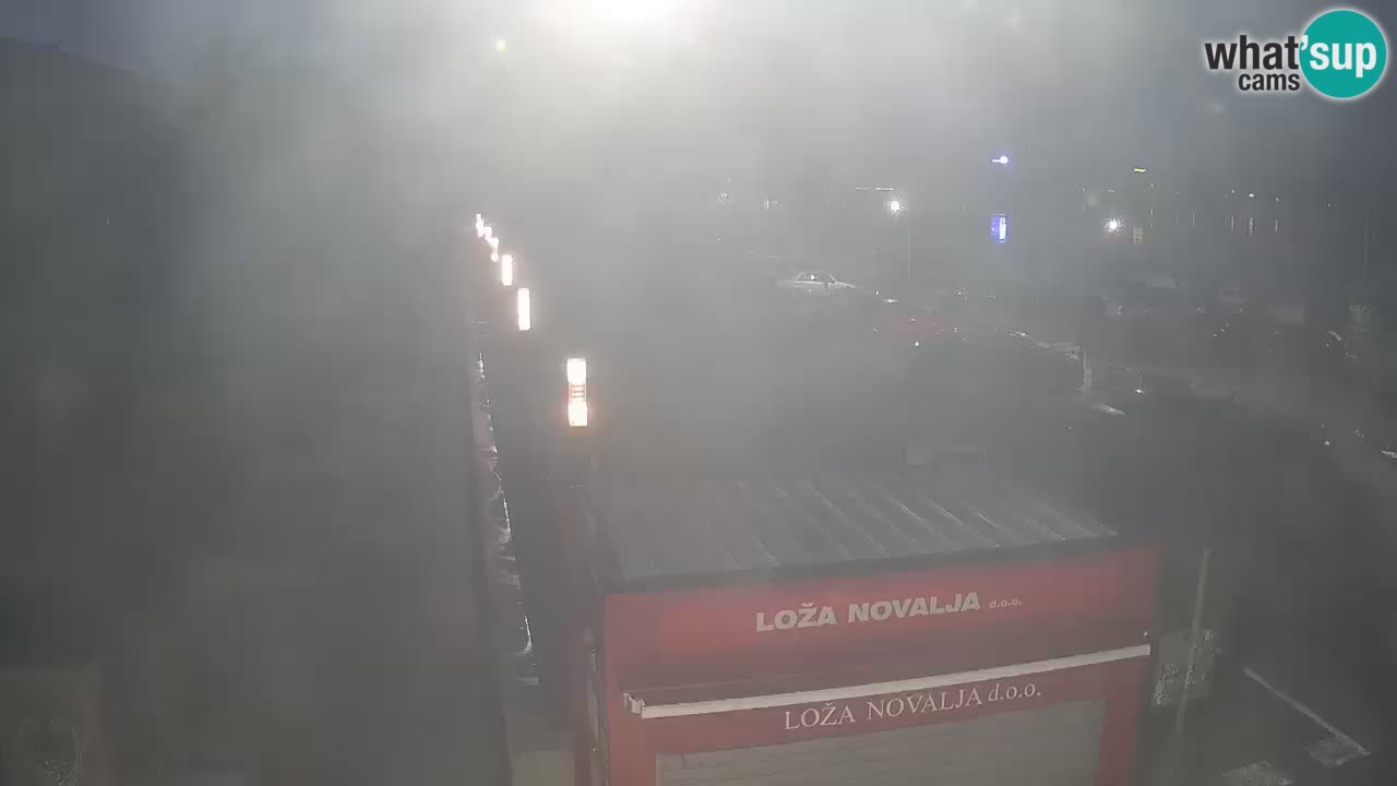 Live cam Novalja – Obala Petra Krešimira IV