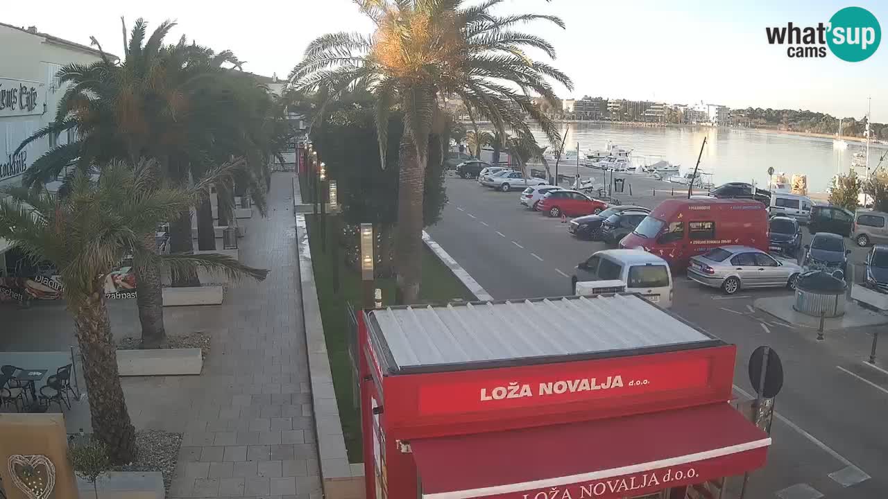 Live cam Novalja – Obala Petra Krešimira IV