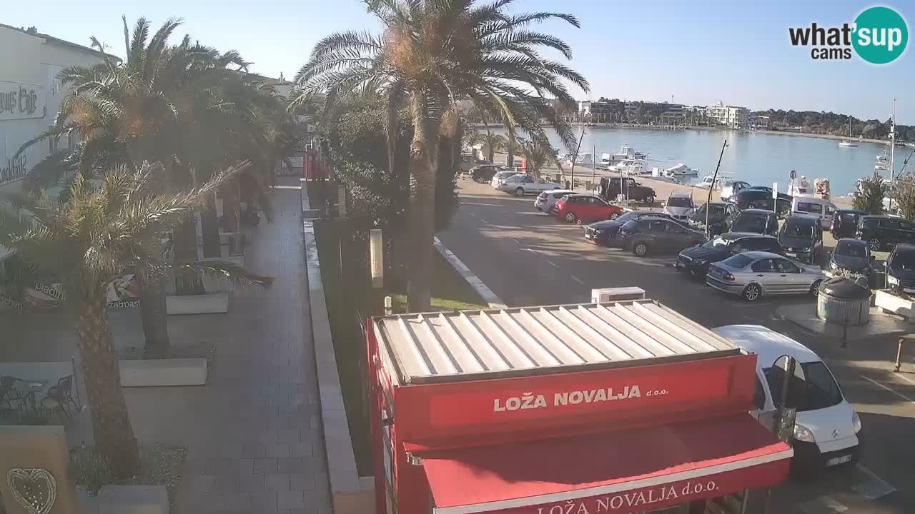 Webcam live Novalja – Obala Petra Krešimira IV