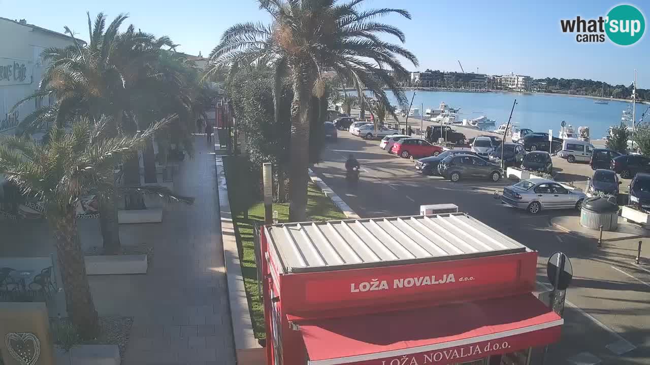 Webcam Novalja – Obala Petra Krešimira IV