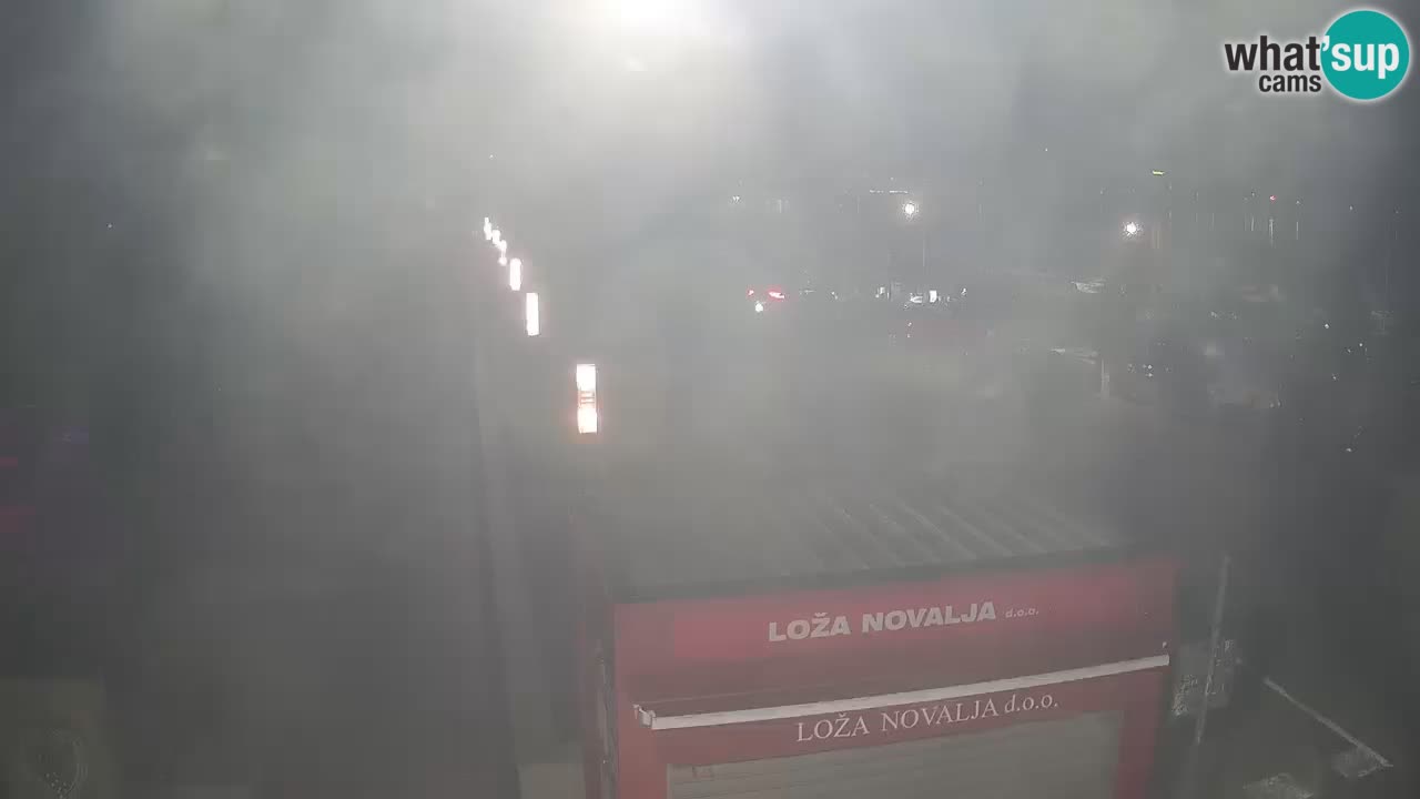 Webcam live Novalja – Obala Petra Krešimira IV