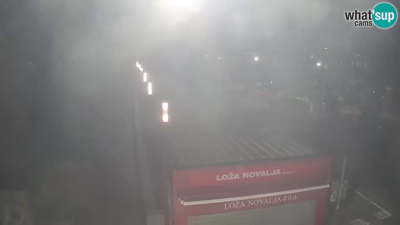 Live cam Novalja – Obala Petra Krešimira IV
