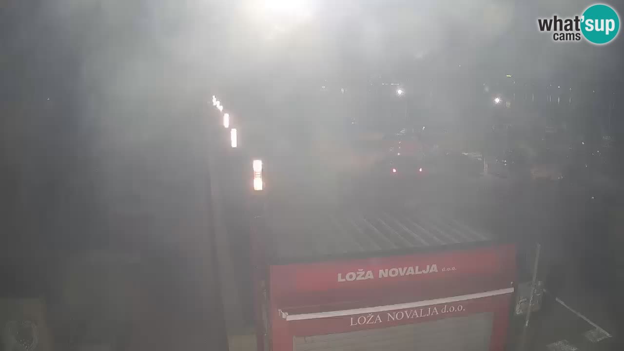 Live cam Novalja – Obala Petra Krešimira IV