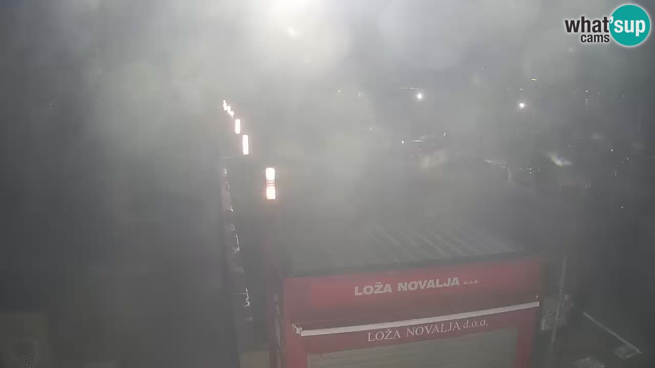 Webcam live Novalja – Obala Petra Krešimira IV