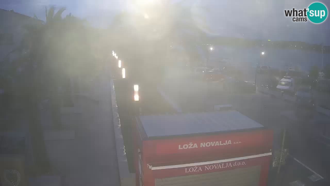 Live cam Novalja – Obala Petra Krešimira IV