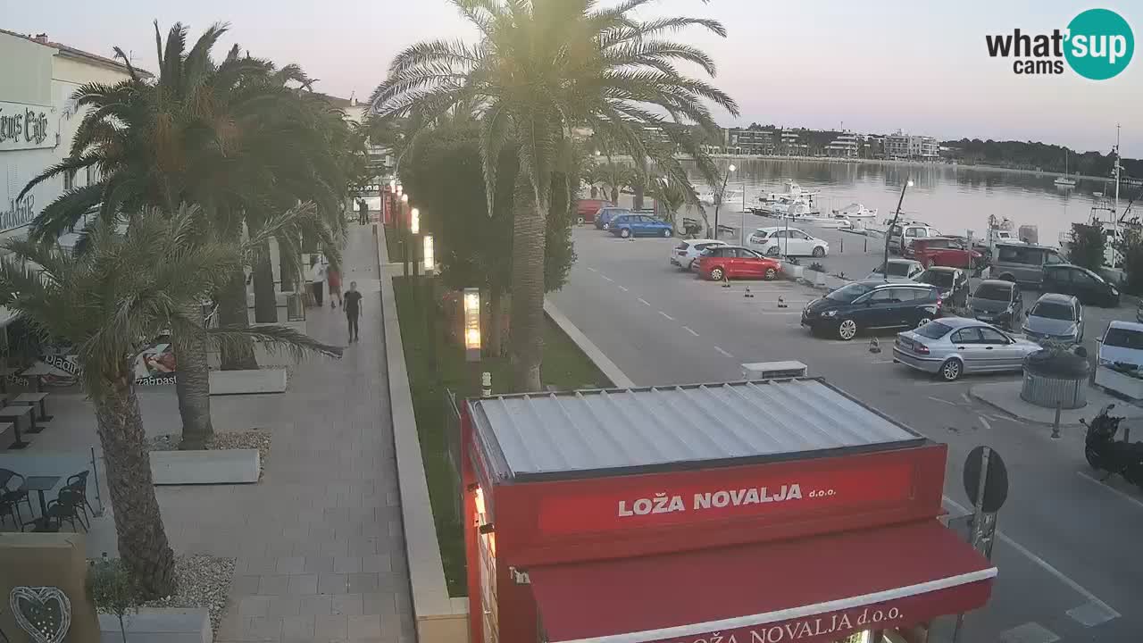 Live cam Novalja – Obala Petra Krešimira IV
