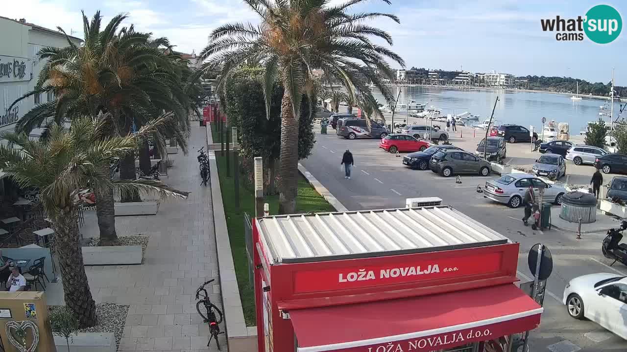 Live cam Novalja – Obala Petra Krešimira IV