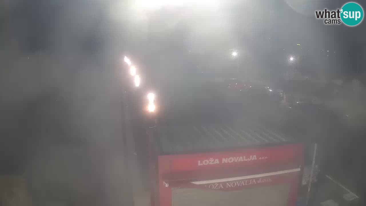 Live cam Novalja – Obala Petra Krešimira IV
