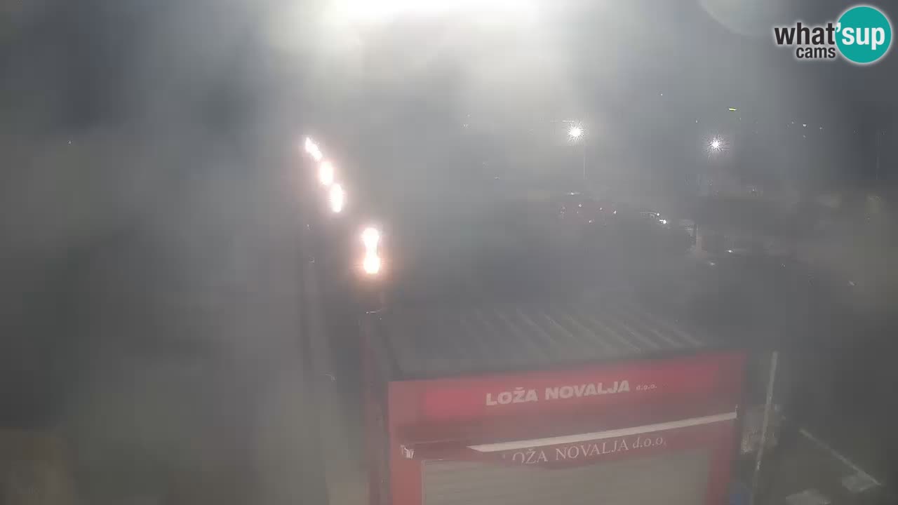Live cam Novalja – Obala Petra Krešimira IV