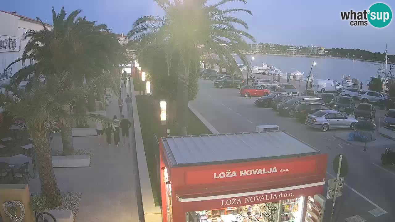 Live cam Novalja – Obala Petra Krešimira IV
