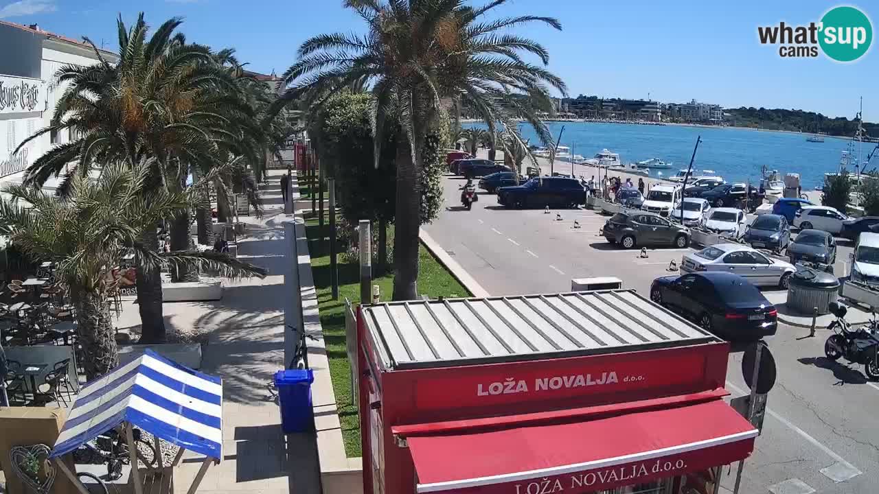Webcam Novalja – Obala Petra Krešimira IV