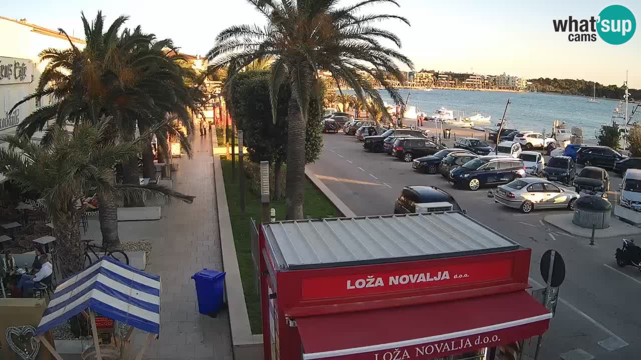 Live cam Novalja – Obala Petra Krešimira IV