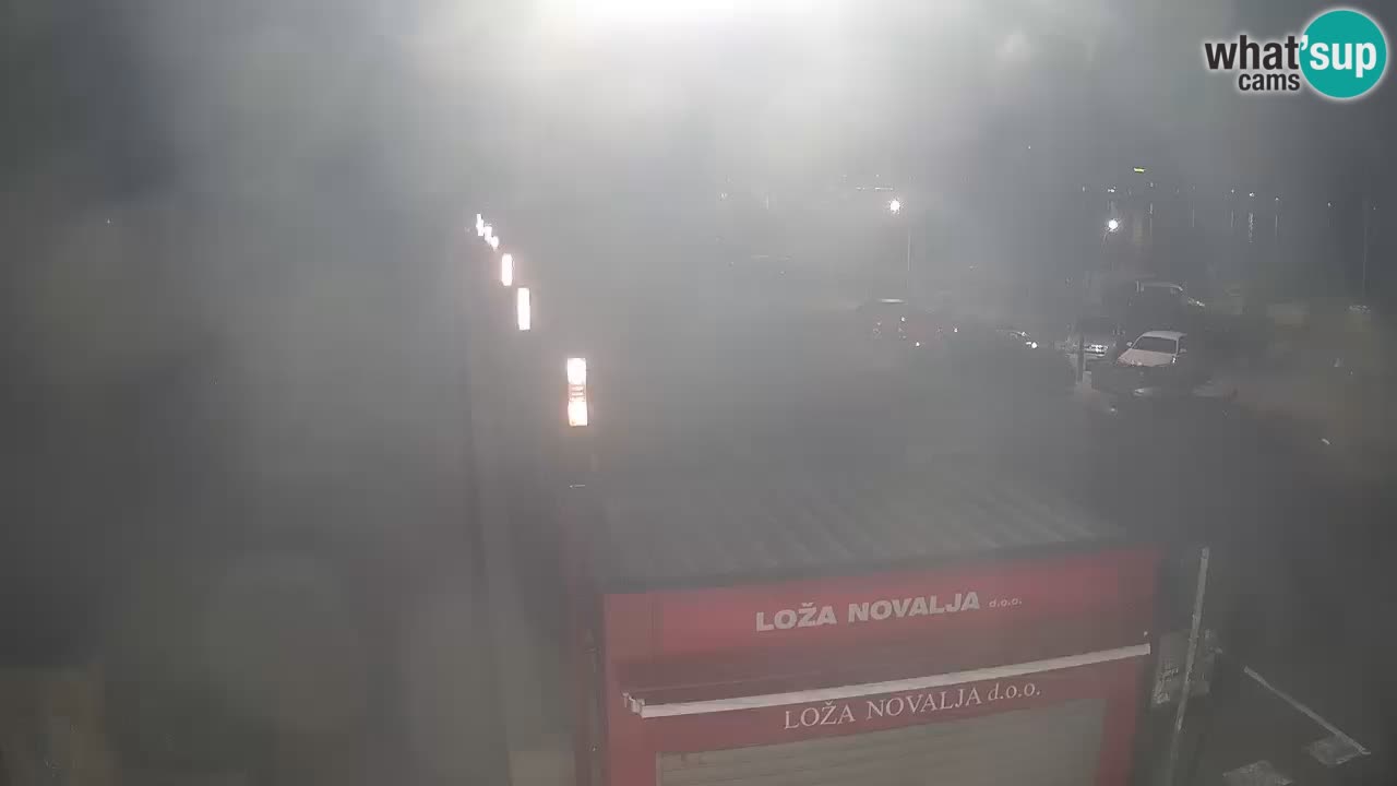 Live cam Novalja – Obala Petra Krešimira IV
