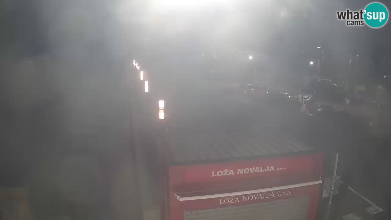 Live cam Novalja – Obala Petra Krešimira IV