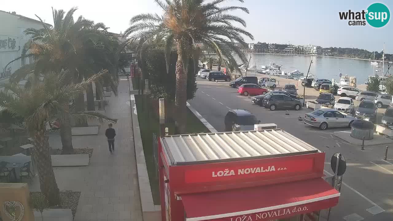 Live cam Novalja – Obala Petra Krešimira IV