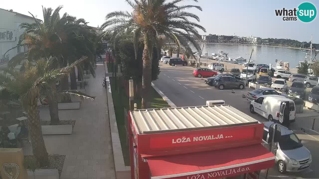 Live cam Novalja – Obala Petra Krešimira IV