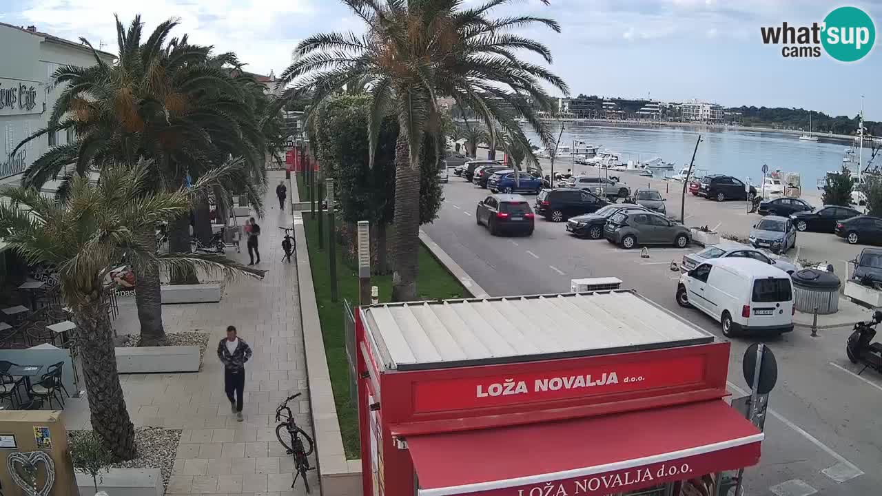 Live cam Novalja – Obala Petra Krešimira IV