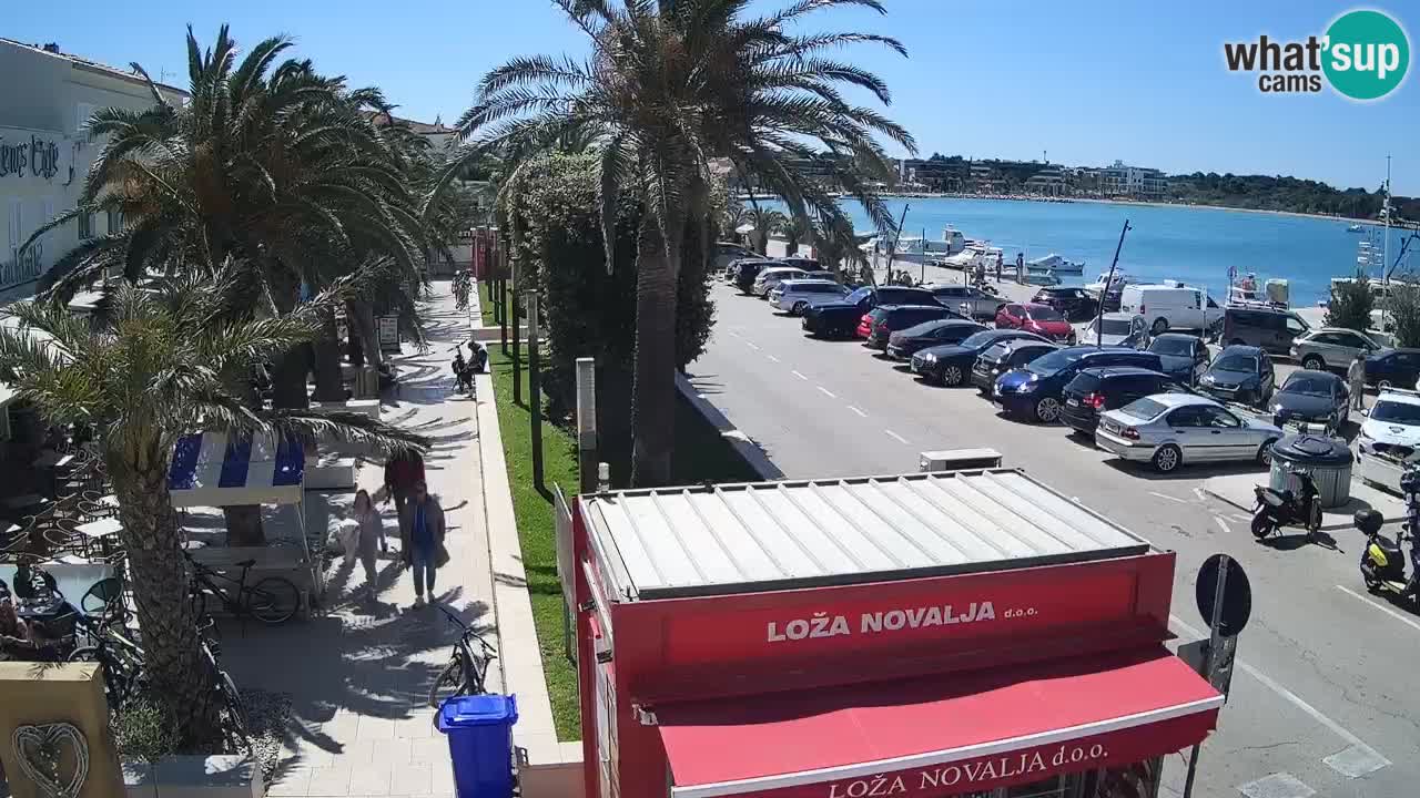 Webcam Novalja – Obala Petra Krešimira IV