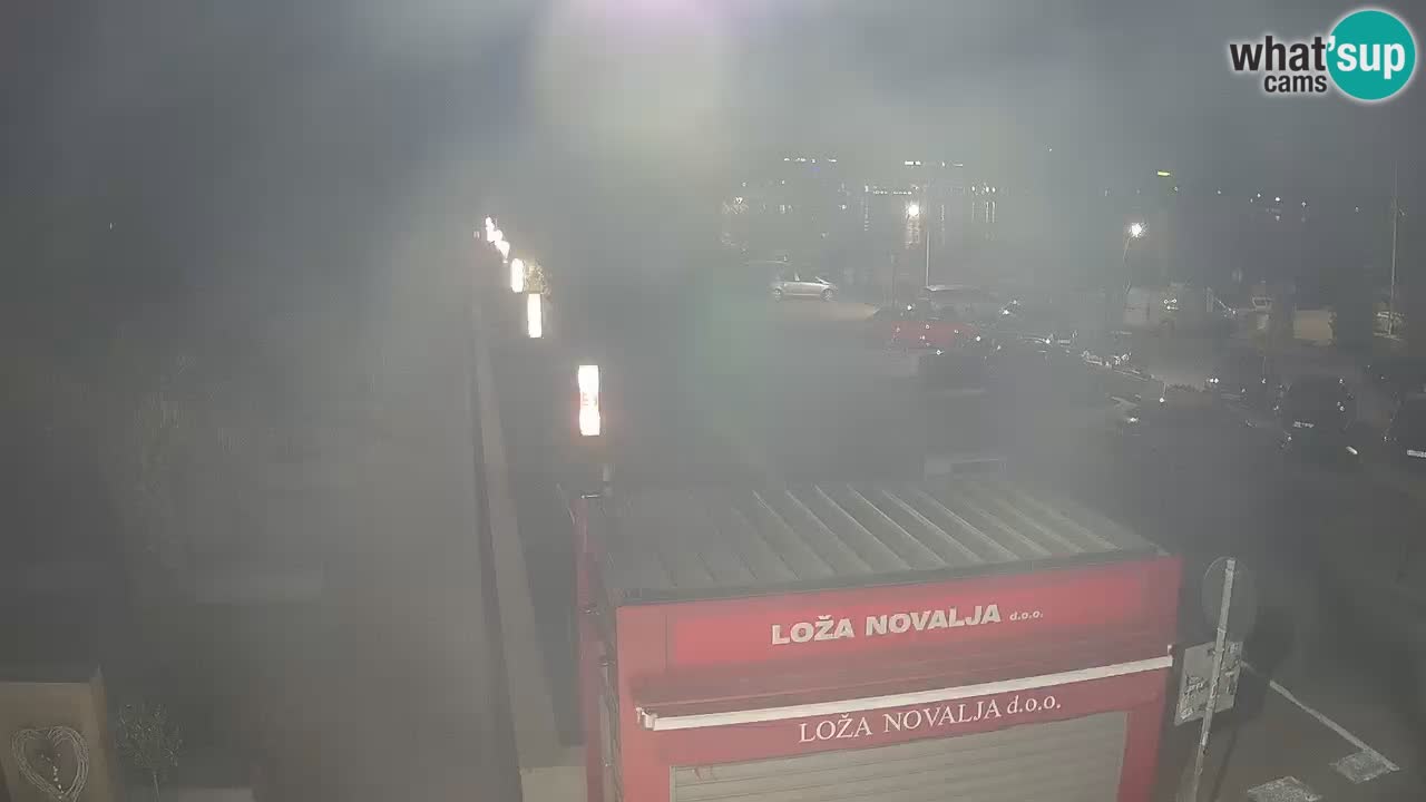 Webcam live Novalja – Obala Petra Krešimira IV