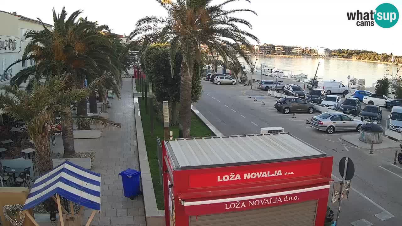 Webcam Novalja – Obala Petra Krešimira IV
